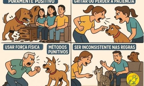 Como ensinar o cachorro que é errado